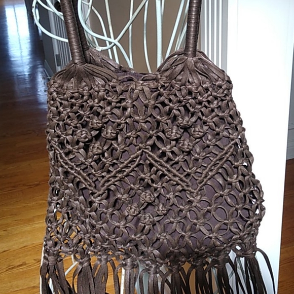 David And Scott Brown Hobo Bag - Picture 2 of 9